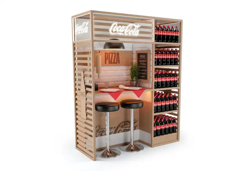 ATS Display Cosy Pizza Segment Coca-Cola HBC Italia