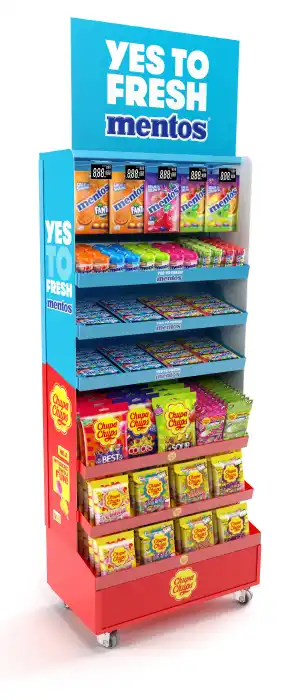 ATS Display Mentos & Chupa Chups Display Perfetti Van Melle Polska