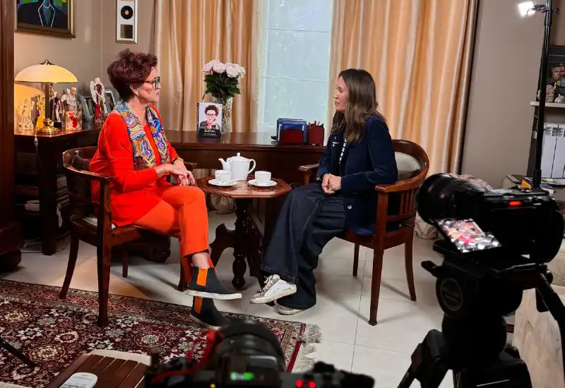 Porozumienie Bez Barier 6 Zdjęcie z planu realizacji podcastu.