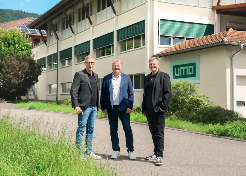 UMA Rodzinna firma w trzecim pokoleniu Jochen Ullmann, Peter Ullmann i Alexander Ullmann.