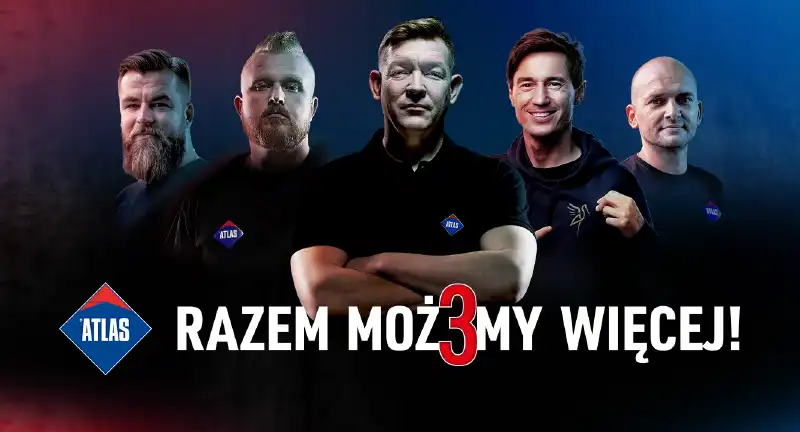 ATLAS. Zdjęcie z trzeciej części kampanii Razem Możemy Więcej.
