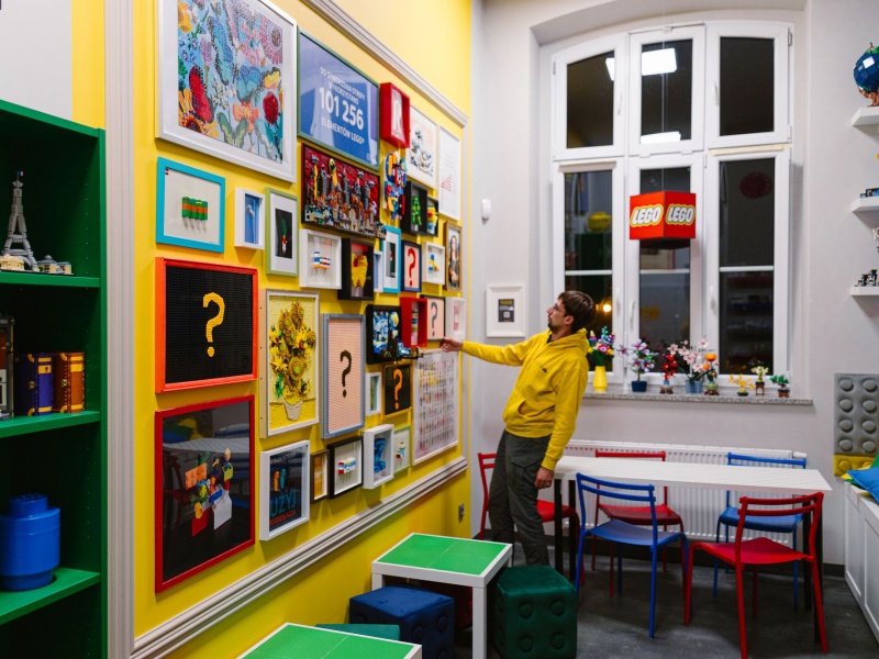 zbudowane z klocków