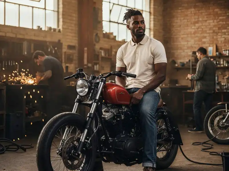 Paweł Białas Sesja zdjęciowa stworzona przez AI dla marki Untagged Movement