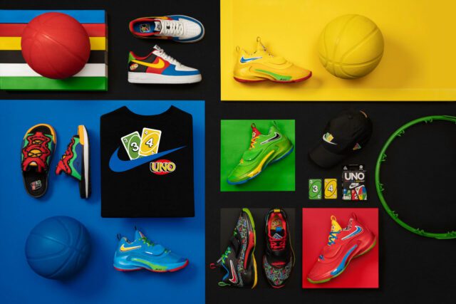 UNO i Nike po raz pierwszy tworzą wspólną kolekcję produktów