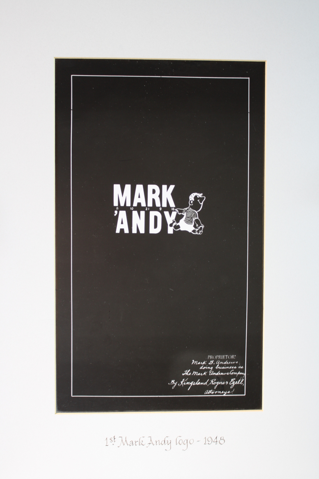 Pierwsze logo Mark Andy