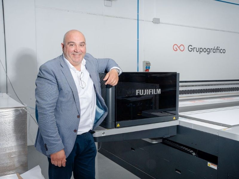 Firma Grupográfico zwiększa możliwości produkcyjne dzięki maszynie Acuity Prime L od Fujifilm
