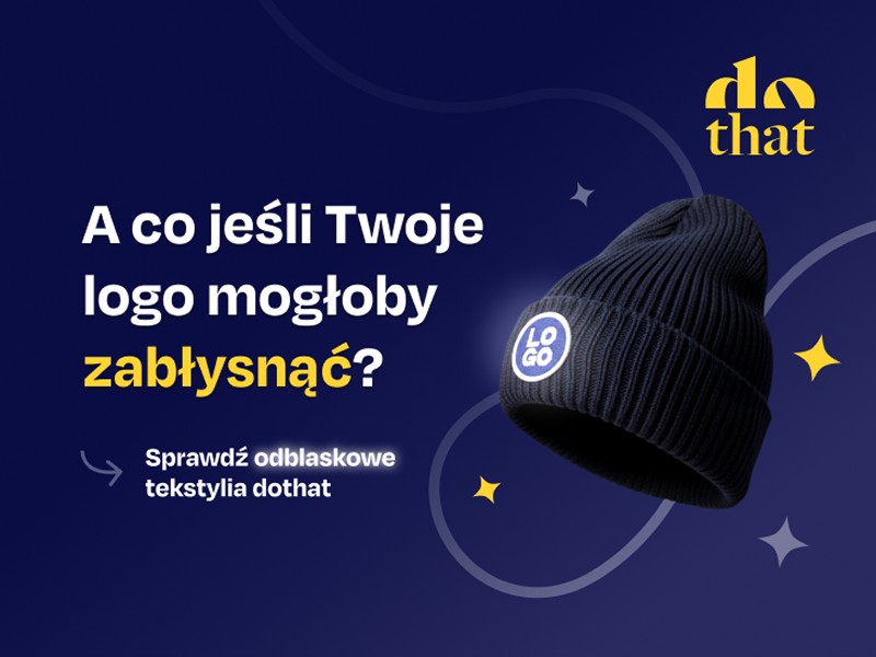 Personalizowane tekstylia odblaskowe od dothat
